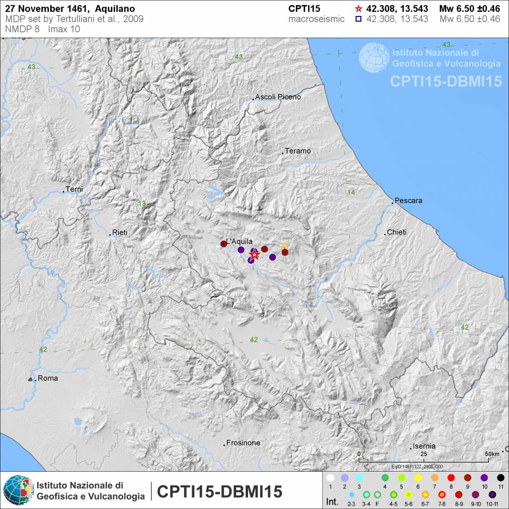 26 novembre 1461, Aquilano